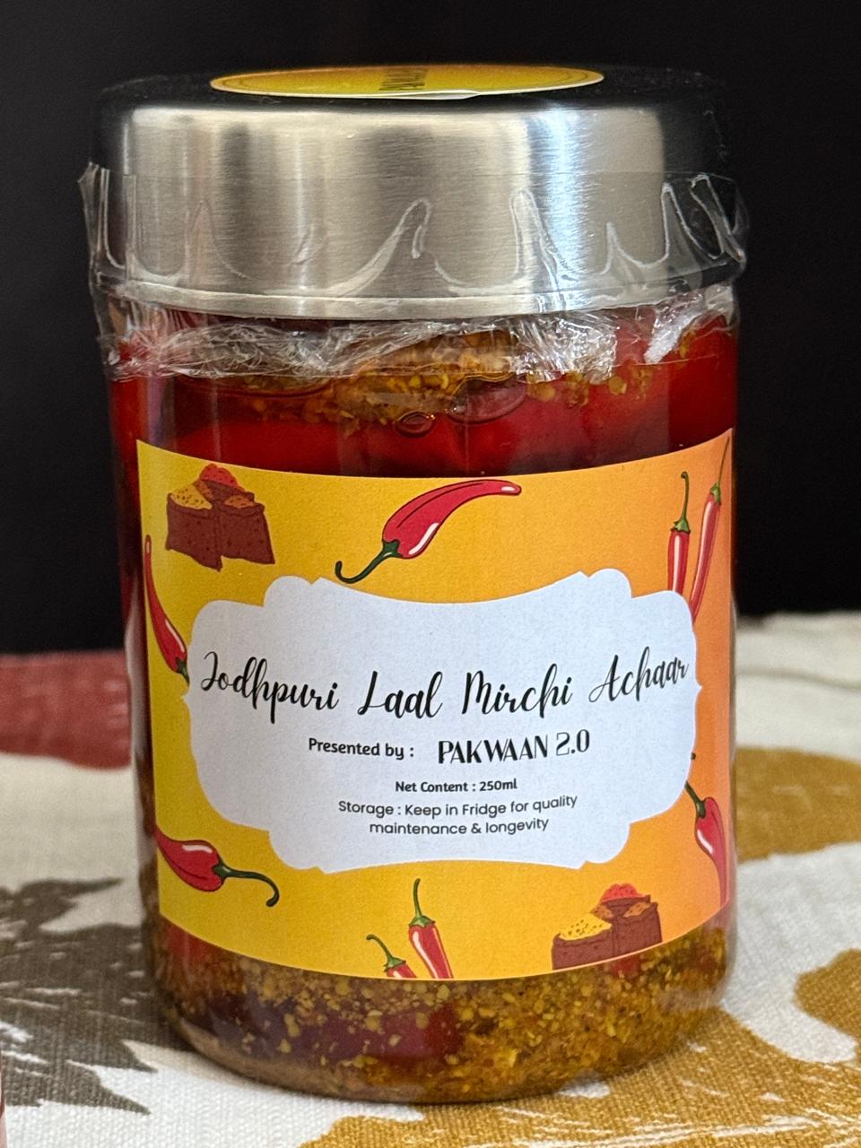 Jodhpuri Laal Mirchi Achaar - photo 1